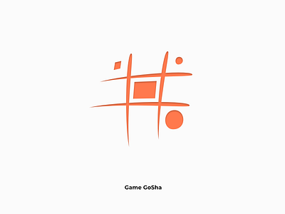 Game Gosha branding chess game gosha logo
