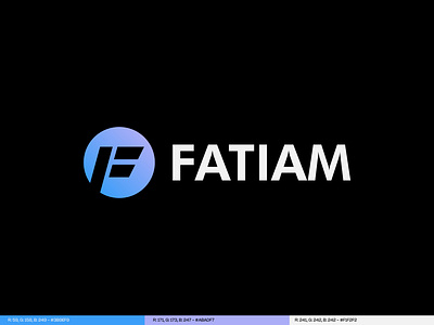 Fatiam logo - Brand Identity brand brand identity branding creative design extra f fatiam icon logo mark minimal modern