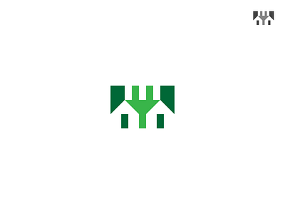 E-houses - Logo design, minimal, plug, houses branding cool creative design e eco friendly green houses icon logo minimal plug simple