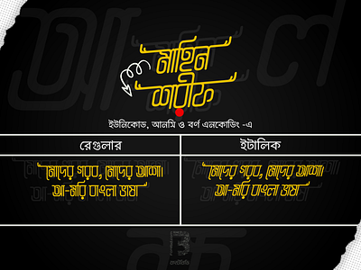 Mahin Shorif Bangla Font | মাহিন শরীফ বাংলা ফন্ট মাহিন মাহমুদ দিপ্র