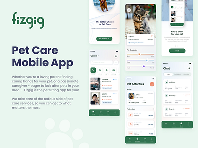 Fizgig | Pet Care Mobile App
