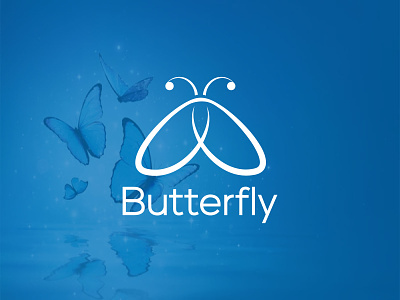 Butterfly Logo barnd identity butterfly butterfly logo creative logo design liustration logo design logotype minimal logo modern logo