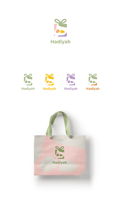 Hadiyah arabic design arabic gift arabic logo arabic monogram arabic typeface gift gift shop hadiyah online typography uae