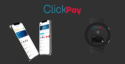 ClicPay Digital Wallet app application balsamiq branding figma logo product research ui userinterface ux