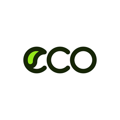 Logotype Concept: Eco branding environment geometric graphic design leaf logo logotype wordmark