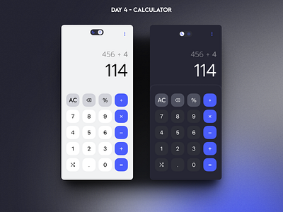 Daily UI | Day 04 | Calculator 04 calculator dailyui04 dailyuidesign04