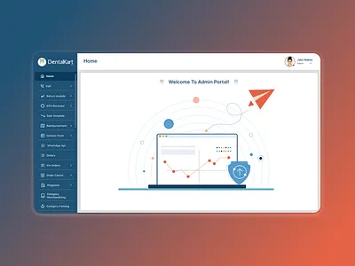 Admin Portal Design admin dashboard designwebapp ui ux