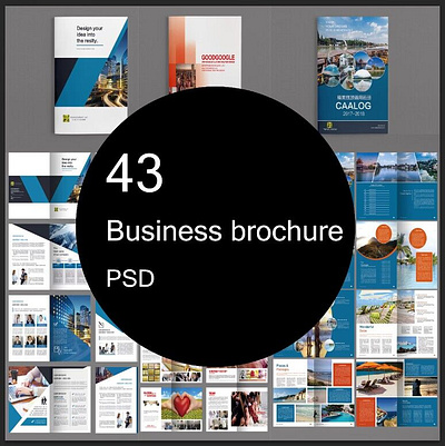 Business brochure branding brochure template business brochure design graphic design