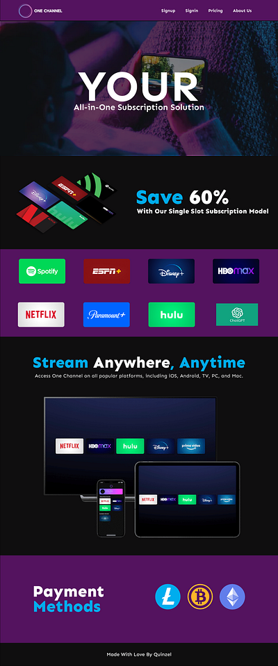 Onechannel Thread Design graphic design ui