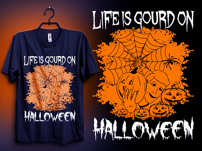 Halloween T-shirt Design drak halloween halloween design halloween t shirt holiday horror t shirt design pumking scary