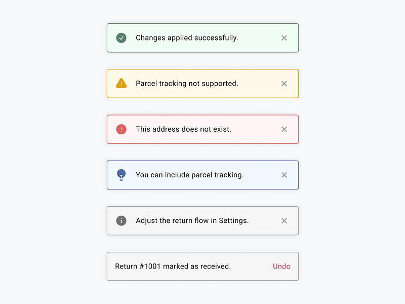 Toast Notification designs, themes, templates and downloadable graphic ...