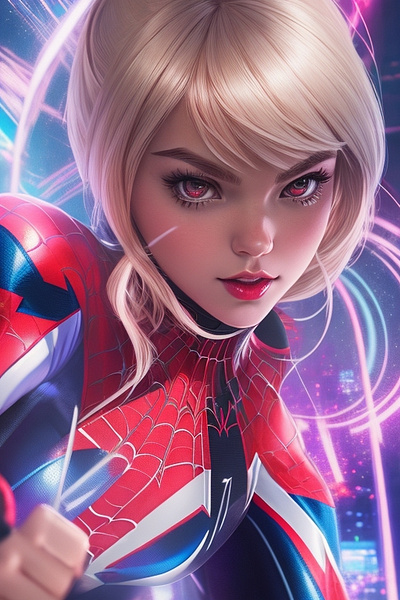 Spider Gwen by menuka dilhara on Dribbble