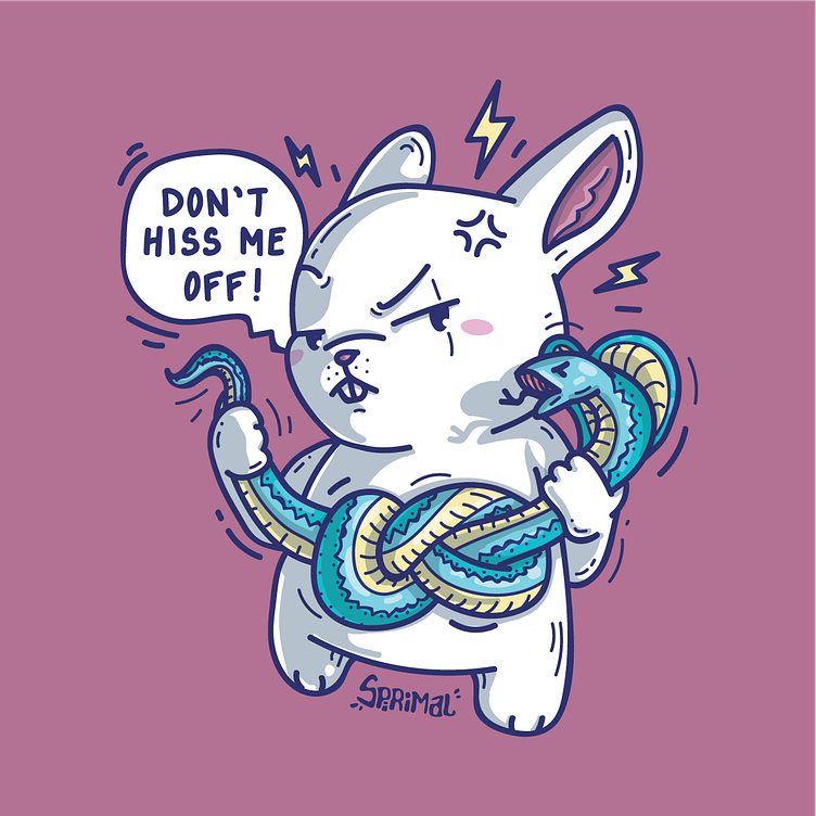 Follow the White Rabbit Collection by Spirimal on Dribbble