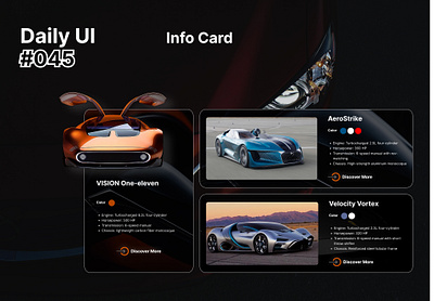 Daily UI #045 - Info Card 045 dailyui infocard