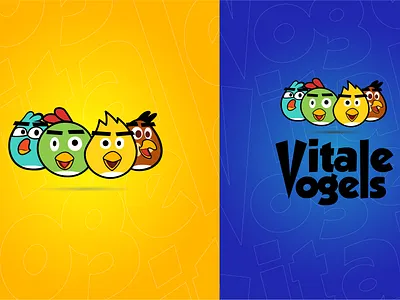 Vitale Vogels | Logo Design branding graphic design illustrator logo design modern logo monogram logo photoshop