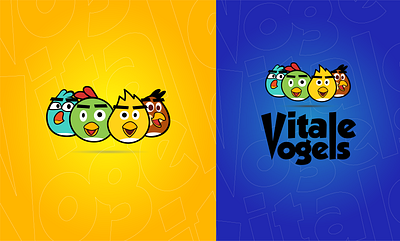 Vitale Vogels | Logo Design branding graphic design illustrator logo design modern logo monogram logo photoshop