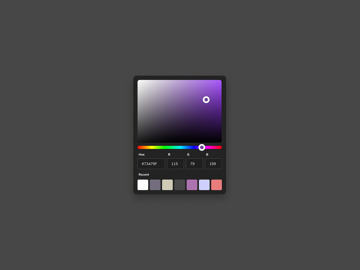 Color Picker Design designs, themes, templates and downloadable graphic ...