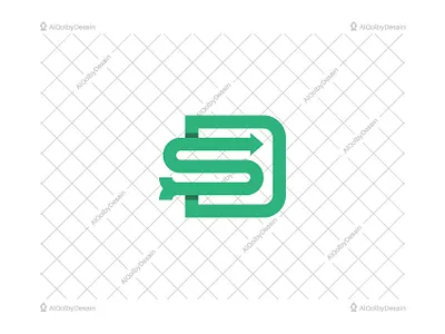 Sd Or Ds Arrow Logo brand business ds identity initial logo logodesign logodsigner monogram sd