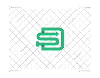 Sd Or Ds Arrow Logo brand business ds identity initial logo logodesign logodsigner monogram sd