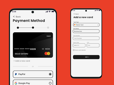 Credit Card Checkout checkoutui creditcard dailyui dailyui003 figma mobileapp ui