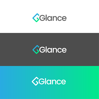 Glance Branding branding graphic design illustrator logo logo design