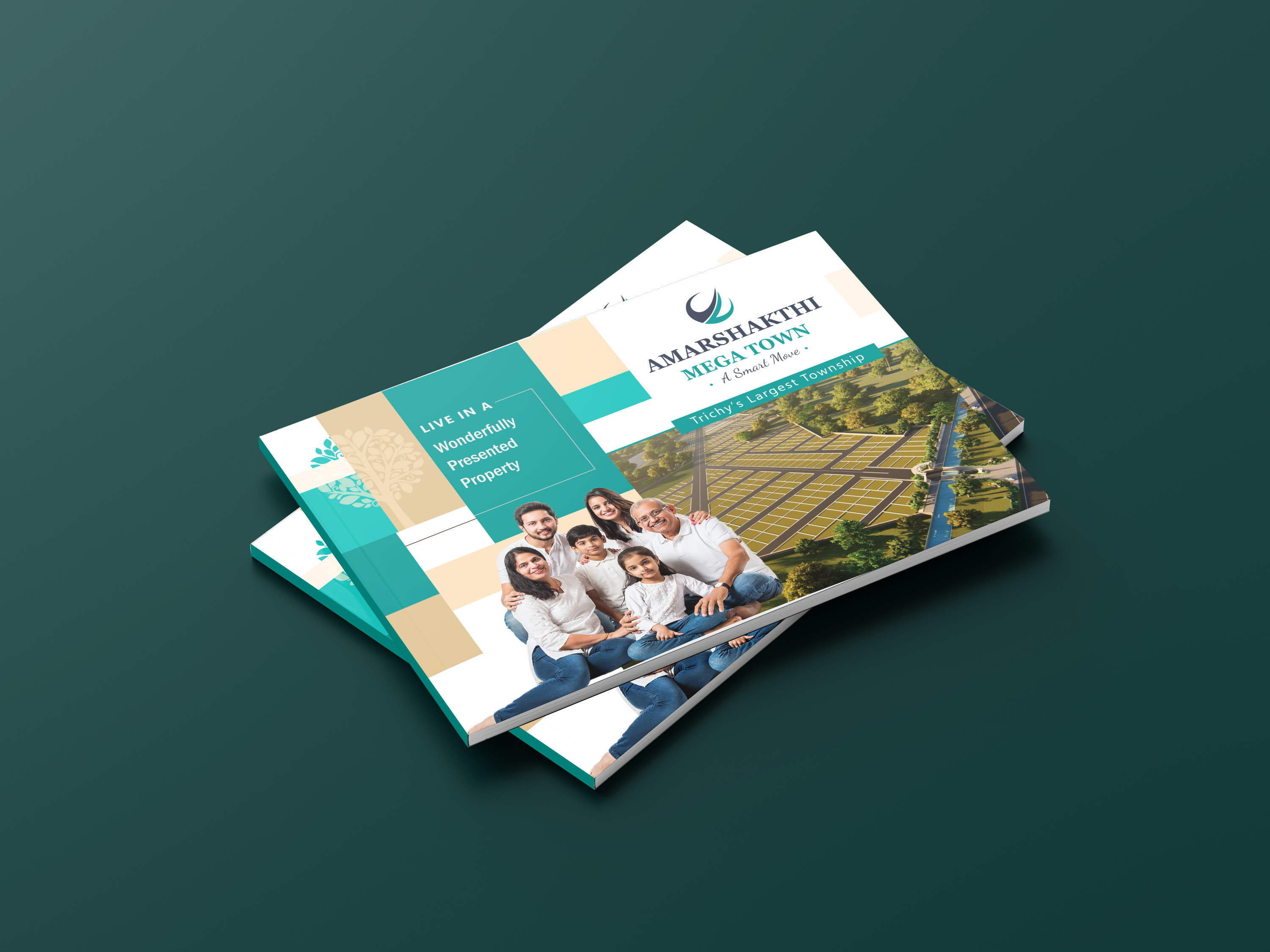 Amarshakthi - Brochure branding brochure catalogue constructions creative design graphic design illustration logo minimal realeestate realestate vector