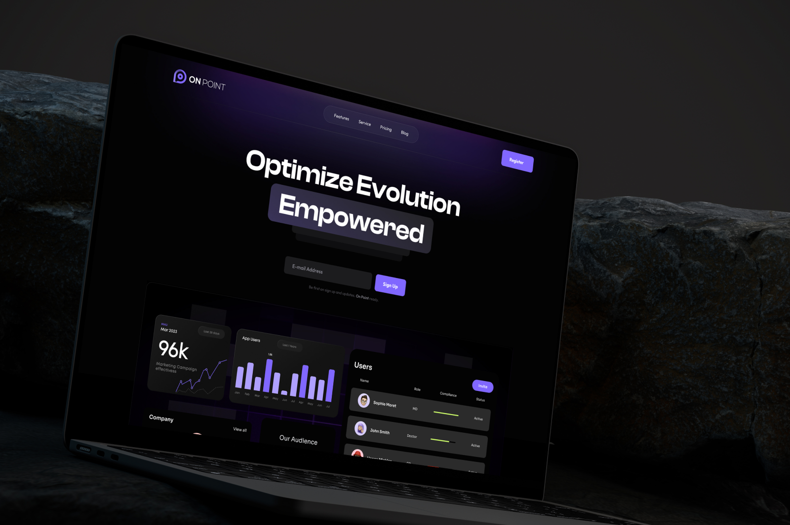 Example of Website Design | UI UX Design