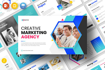 Marketing Agency Presentation template