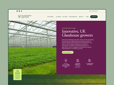 Organic Farmers website case study | Website design | UX UI design famer website farmer organic ui uidesign uiux uk website