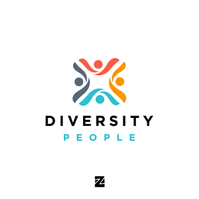 Diversity people logo design diversity diversity people log group grup logo logo grup logogroup logos people simple templates