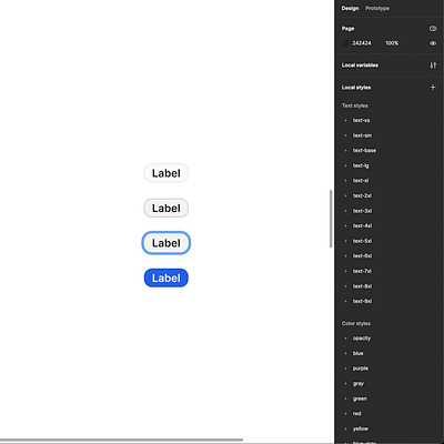 Max level badge component in Figma badge button chip components control dark mode design system designer figma interface ui ui elements ui kit ux variables