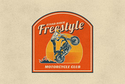 freestyle club logo branding design logo