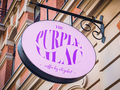 The Purple Lilac branding brandshowcase coffee coffeesop design freelance graphic design illustration logo mockup