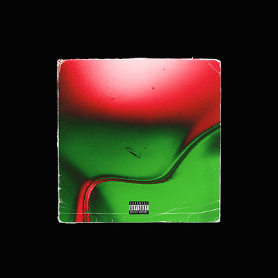 Album Cover n9 album cover gradient gradient design green mockup red vinyl mockup