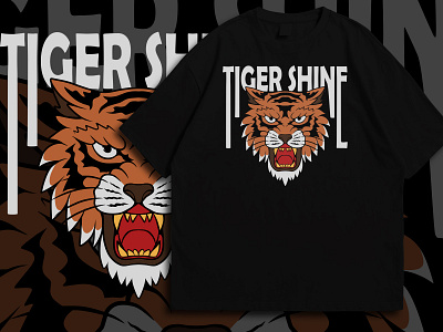 Tiger shine illustrationaday