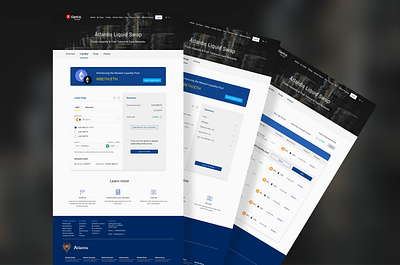 Exchange web design branding exchange graphic design ui uiux design