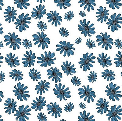 Blue Flower Pattern Design art artwork digitaldesign floral floraldesign flowers graphic design homedecor pattern pattern design room decor seamless pattern