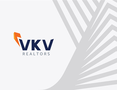 VKV Real Estate - Logo Design branding builders contructions creative design graphic design illustration logo minimal real estate vector
