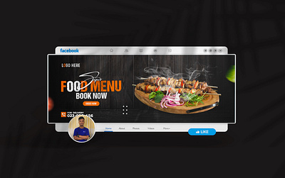 Food Banner Template bargur chiken food food banner food flyer food menu pizza resturent banner resturent temlate social media