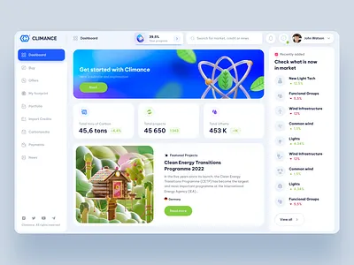 Light mode dashboard dashboard mobile app interface ui