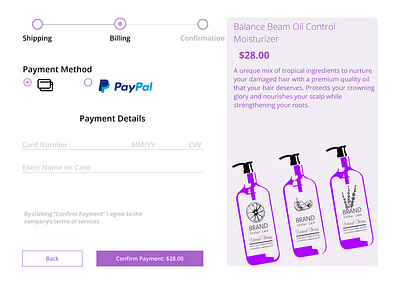 Products Payment Web Page app branding concept design graphic design illustration minimal ui vector