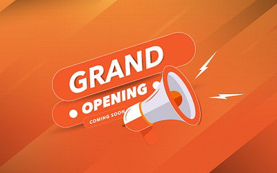Grand opening soon promo coming soon creative design grand grand opening open day opening opening soon shop open soon vector art vector dersign