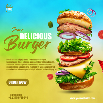 Product Poster design 3d advertisement animation branding burger design graphic design graphic designing illustration logo motion graphics poster design posters product ui ux vector