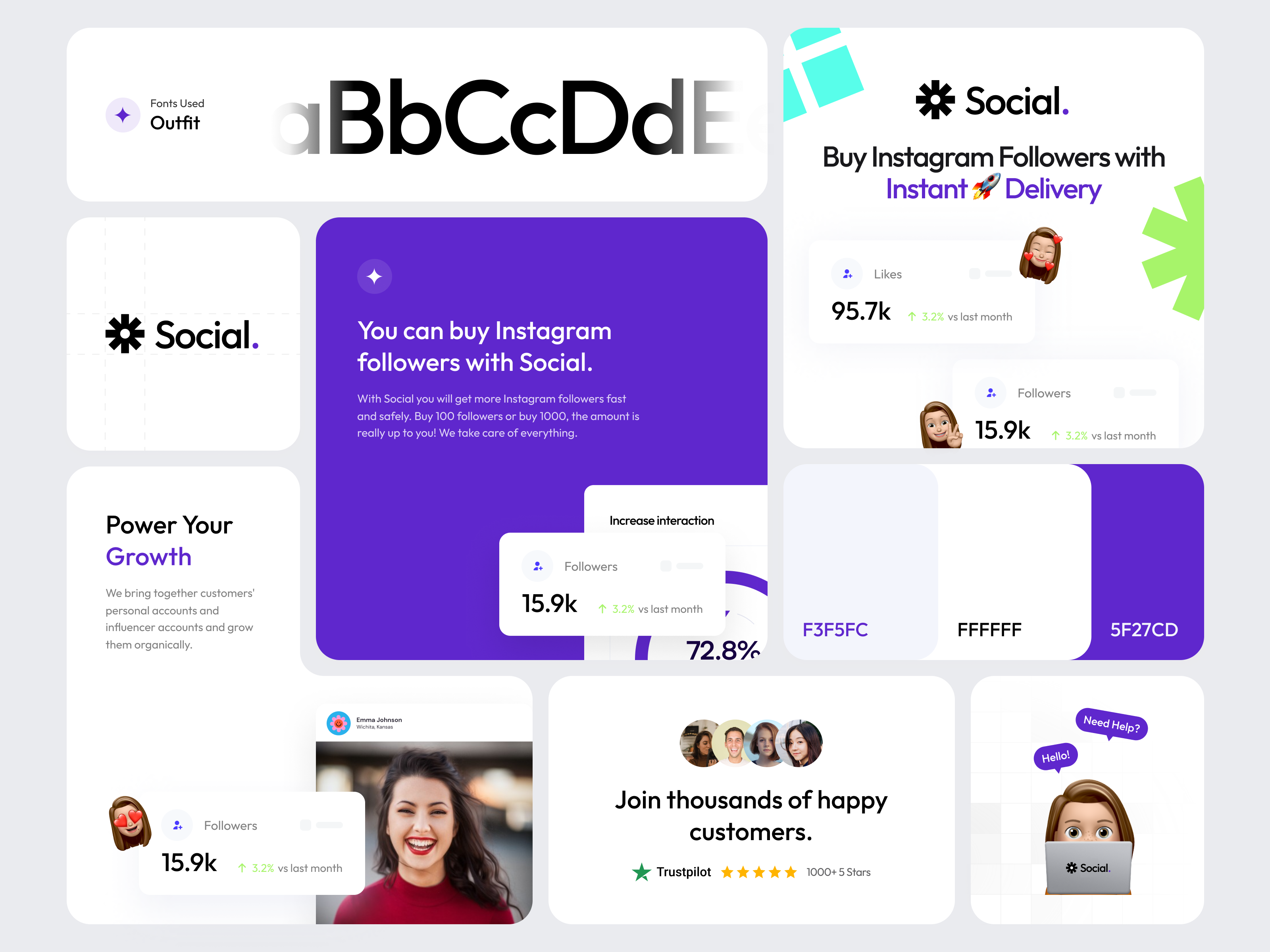 Example of Social - Increase your followers 🚀