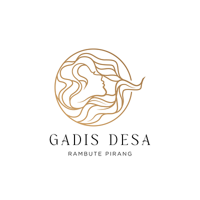 GADIS DESA LOGO LINE lady