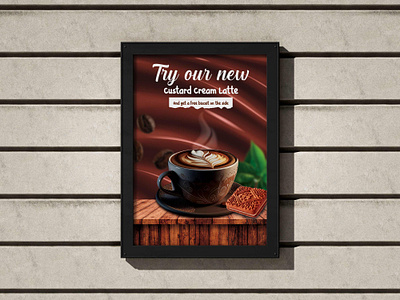 A2 Poster for coffee coffee shop cooffee poster restaurants shop