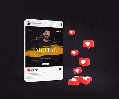 Corporate Social Media Post Template business template corporate corporate design corporate flyer corporate man corporate template digital agency facebook post instagram post instagram template post seminar social media social media template