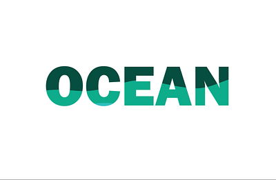 Ocean | Logo Animation 2d adobe adobe after effects animated animation art brand brand identity creative design flat logo graphic design logo logo animation wave logo