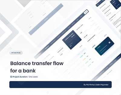 Simple Bank Account Dashboard account app design balance bank banking card dashboard design minhaz minimalistic responsive web design transfer ui ux design
