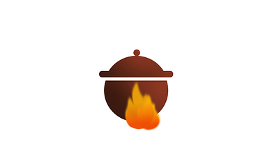 Cooking pot animation cooking design fire food delivery food order graphic design hot icon illustration kitchen motion graphics order in pot sign steam symbol vector